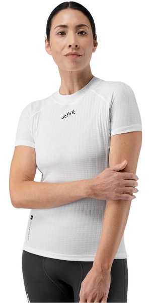 2026 Zhik Mujer Active Camiseta Interior DTP-0190-W-WHT - White